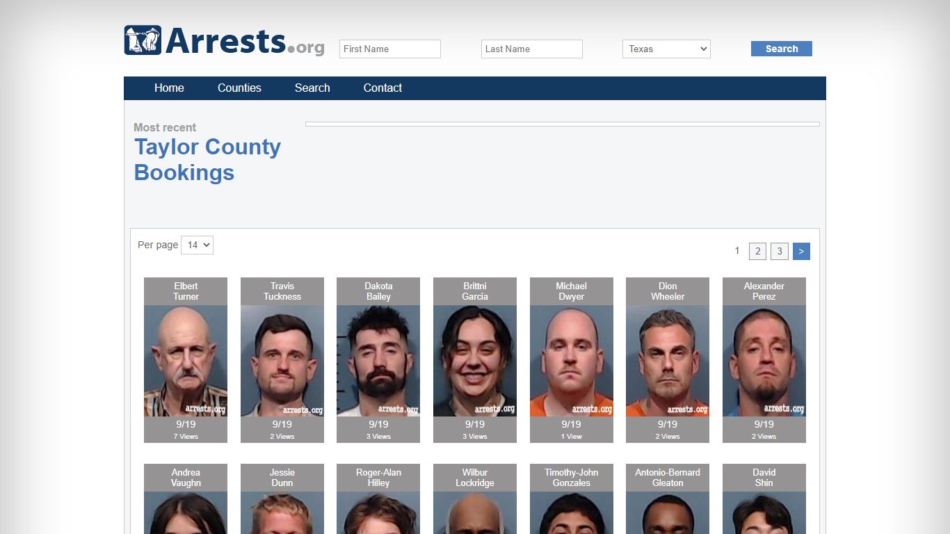 Taylor County Arrests and Inmate Search